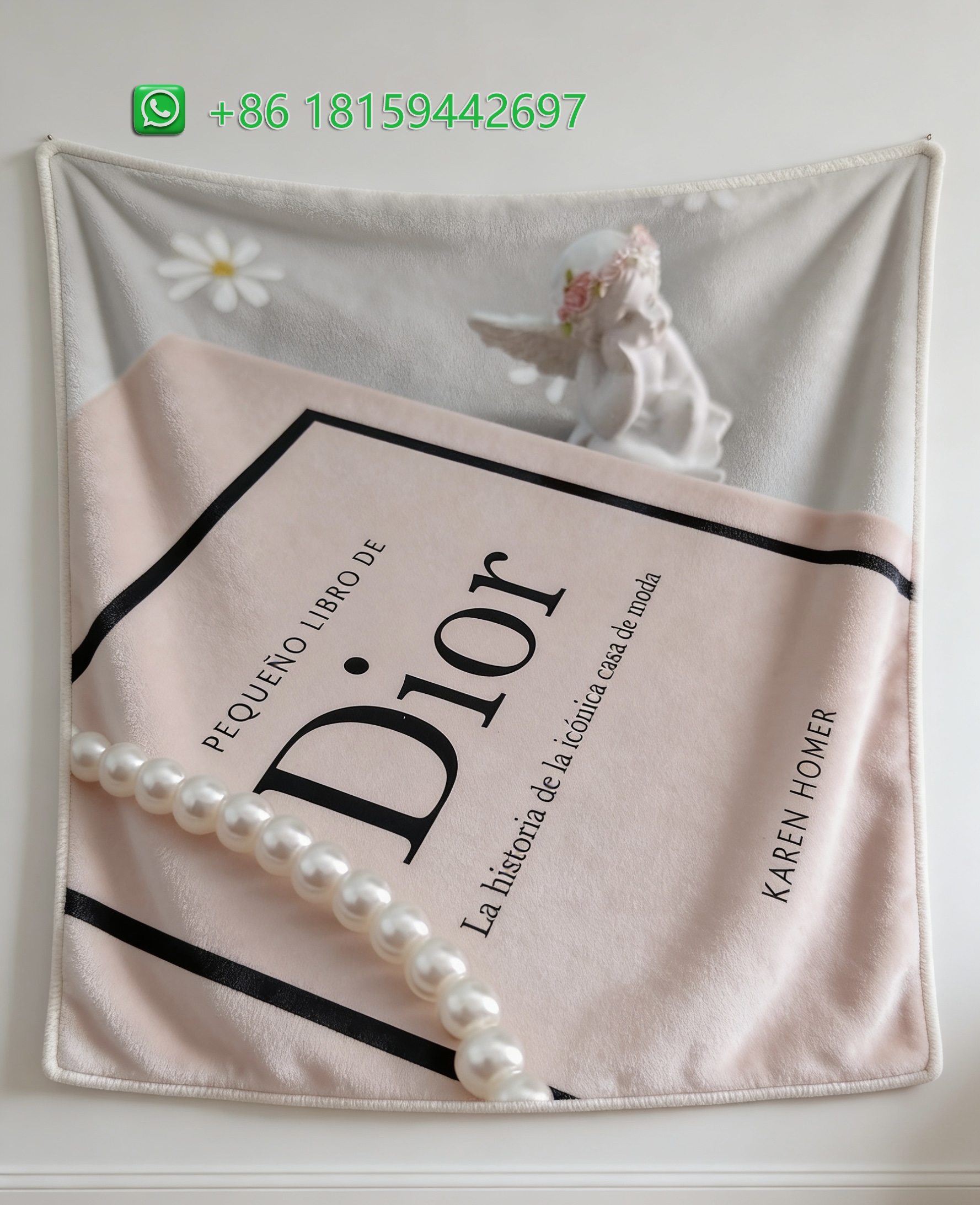 Dior Throw Blankets